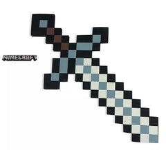 Espada de brinquedo Minecraft preta 60x30 cm