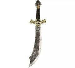 Espada Pirata com Caveira de Espuma 69 cm