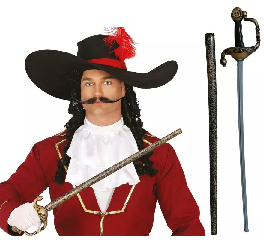 Translation missing: pt-PT.Espada Fina con Funda elegante de 66 cm
