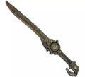 Espada Marrón Steampunk de Foam 83 cm