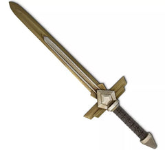 Espada medieval com cabo de caveira 61 cm