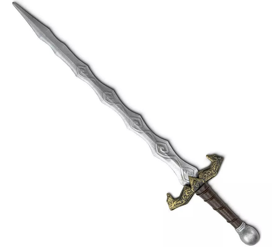 Translation missing: pt-PT.Espada Medieval con Mango de Calavera 61 cm