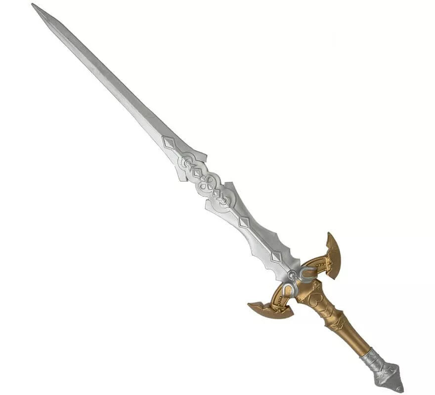 Espada Medieval con Mango Dorado de 81 cm