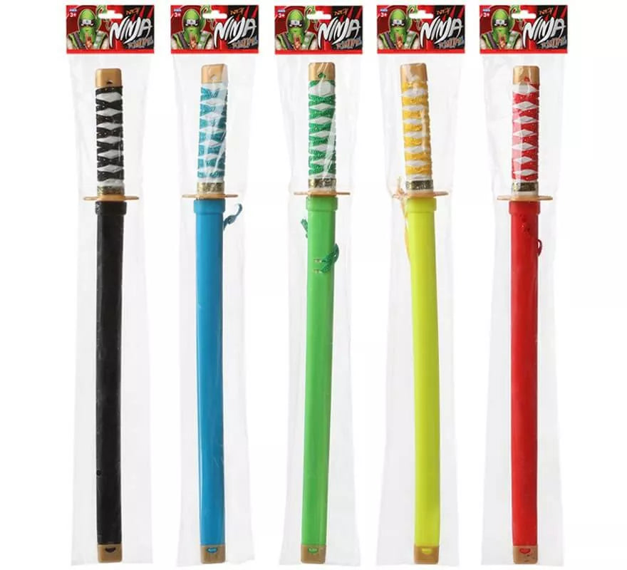 Translation missing: pt-PT.Espada Ninja en 5 colores surtidos 48 cm