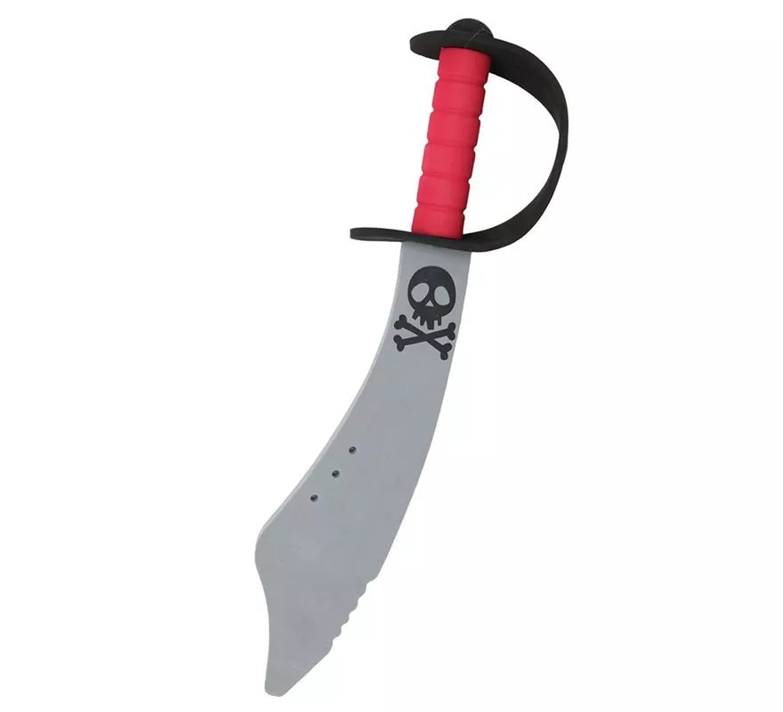 Translation missing: pt-PT.Espada Pirata Goma Eva 43 cm para niños