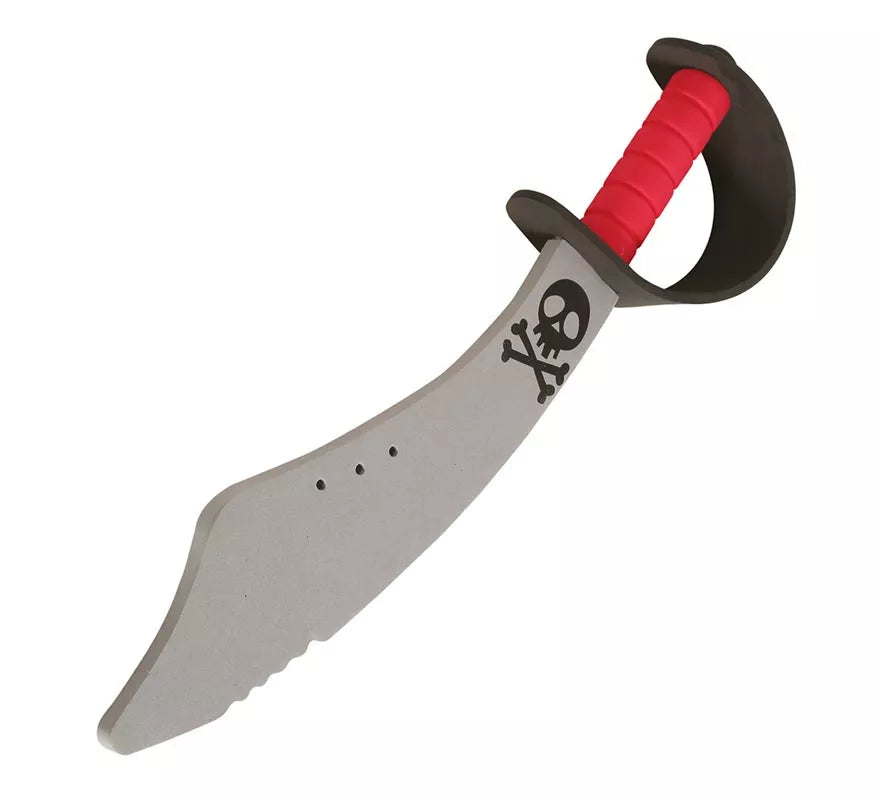 Translation missing: pt-PT.Espada Pirata Goma Eva 43 cm para niños