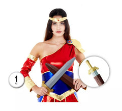 Espada romana com bainha de brinquedo de 50 cm