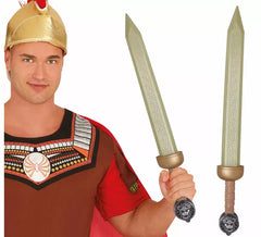 Espada romana dourada de 60 cm