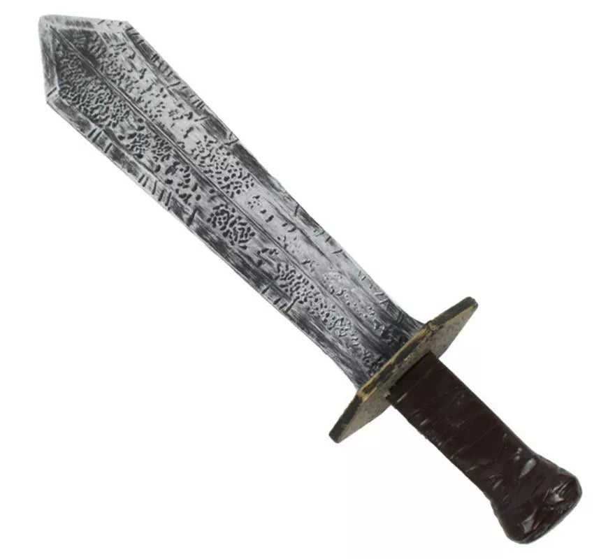 Translation missing: pt-PT.Espada Romana gris de juguete de 58 cm
