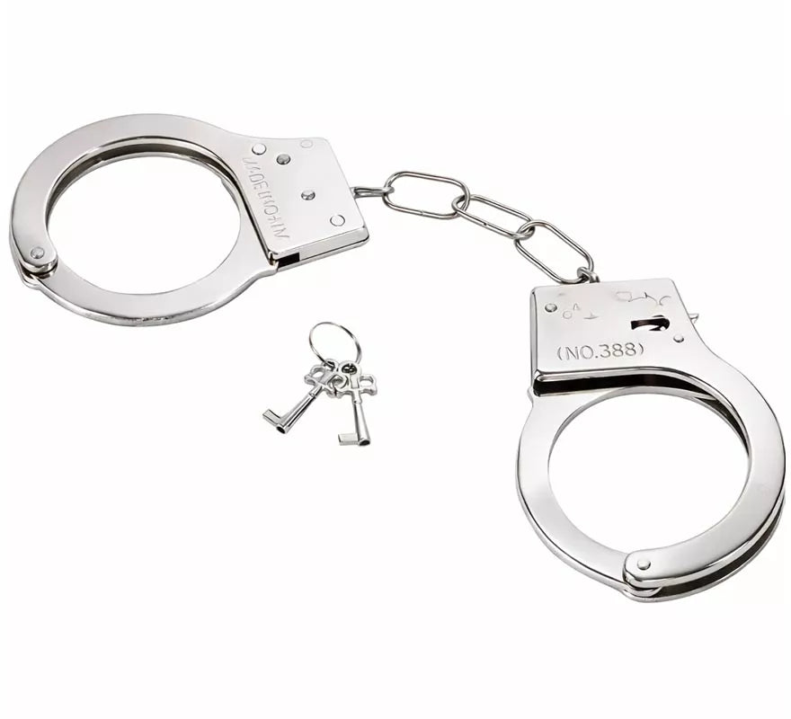 Esposas de metal de Policía