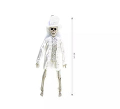 Esqueleto do noivo branco de 40 cm