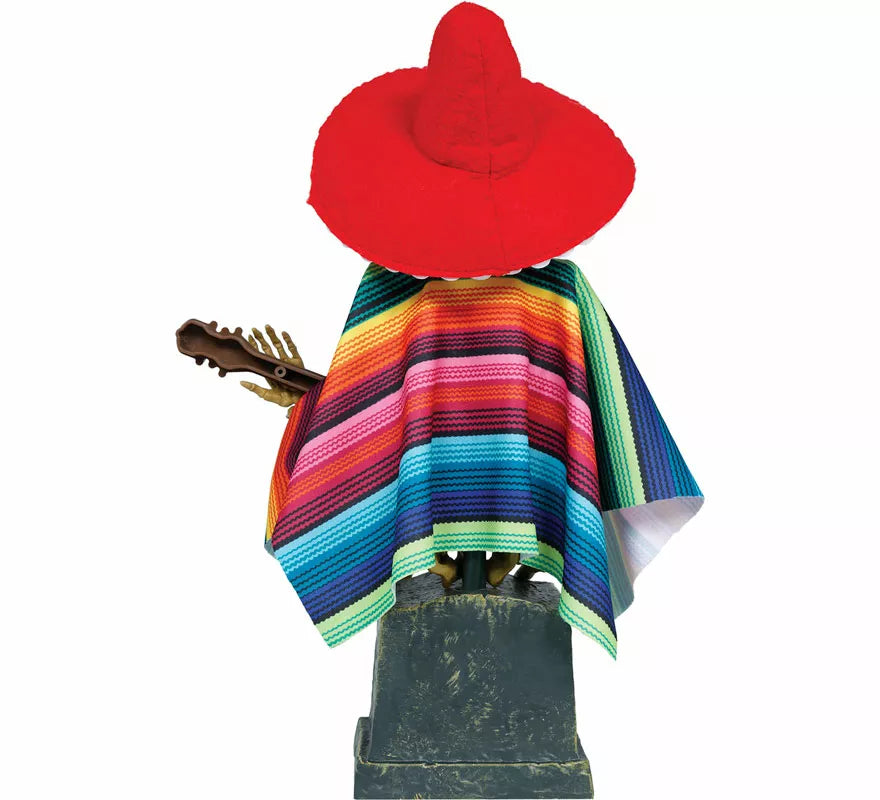 Translation missing: pt-PT.Esqueleto Mexicano con Luz, Sonido y Movimiento de 32x10 cm