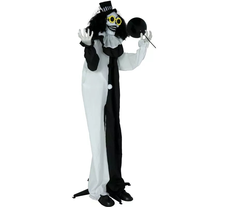 Translation missing: pt-PT.Payaso Terrifier con Luz de Sonido y Movimiento de 170 cm