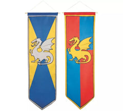 Faixa medieval alongada em cores sortidas de 100 x 30 cm