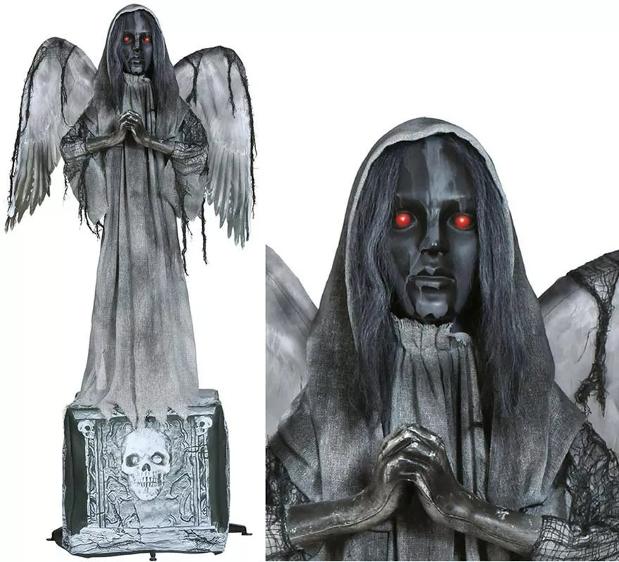 Translation missing: pt-PT.Estatua de Ángel Muerte Luz con Sonido y Movimiento 170 cm