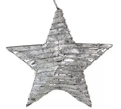 Estrela de 20 Led de Tecido para Baterias de 30 cm