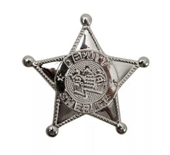 Estrela do xerife de 6,5 cm