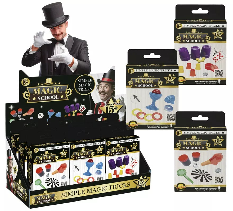 Expositor de 12 Trucos de Magia Infantiles