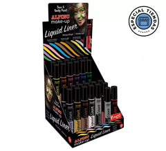 6g Liquid Liner Makeup Display de 24 unidades + 2 Grátis