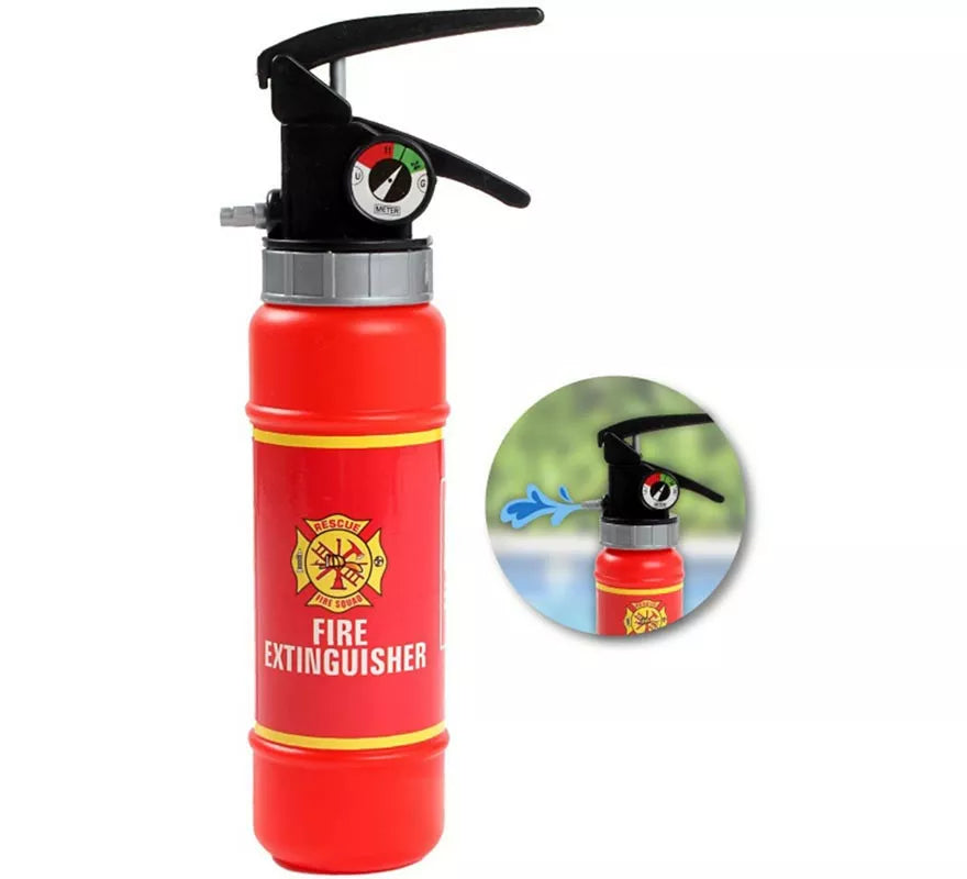 Translation missing: pt-PT.Extintor de Bombero lanza agua rojo grande 23 cm