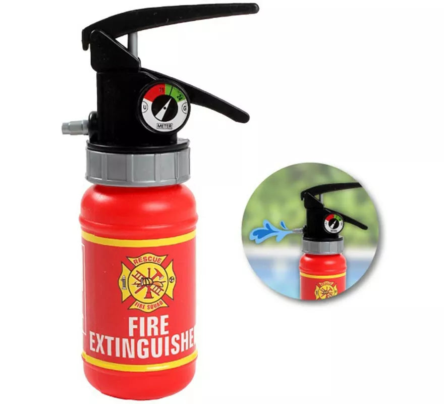 Translation missing: pt-PT.Extintor de Bombero lanza agua rojo pequeño 17 cm