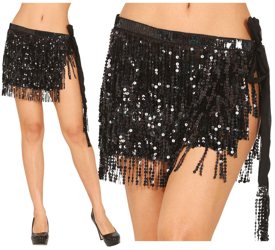 Translation missing: pt-PT.Falda de Cintura con lentejuelas talla universal en varios colores para mujer