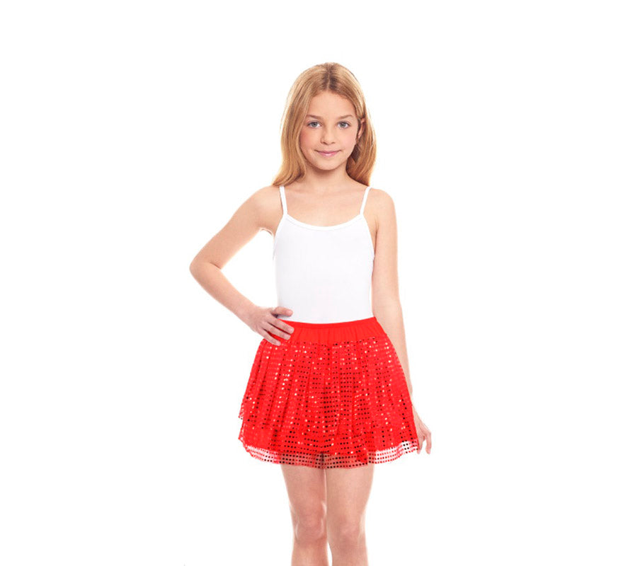 Translation missing: pt-PT.Falda de Lentejuelas para niña de 30 cm en varios colores
