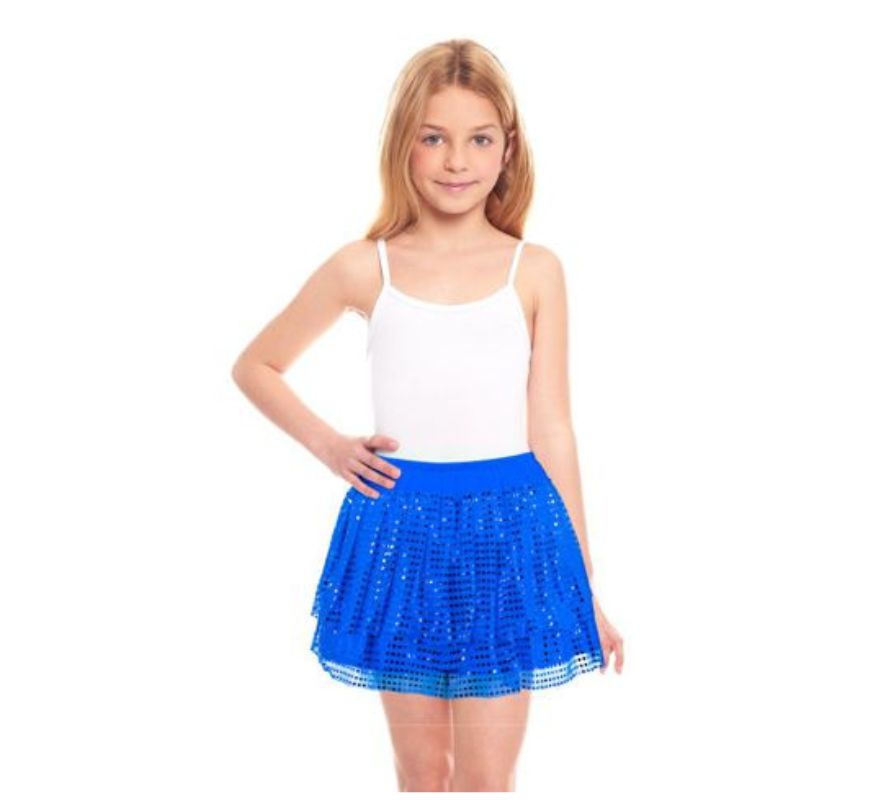 Translation missing: pt-PT.Falda de Lentejuelas para niña de 30 cm en varios colores