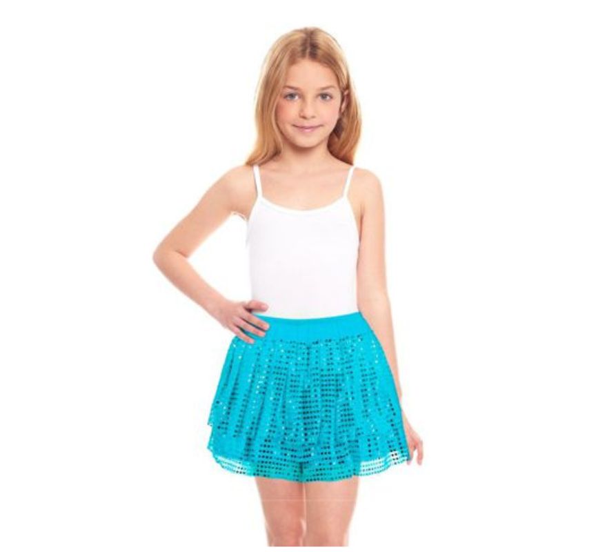 Translation missing: pt-PT.Falda de Lentejuelas para niña de 30 cm en varios colores