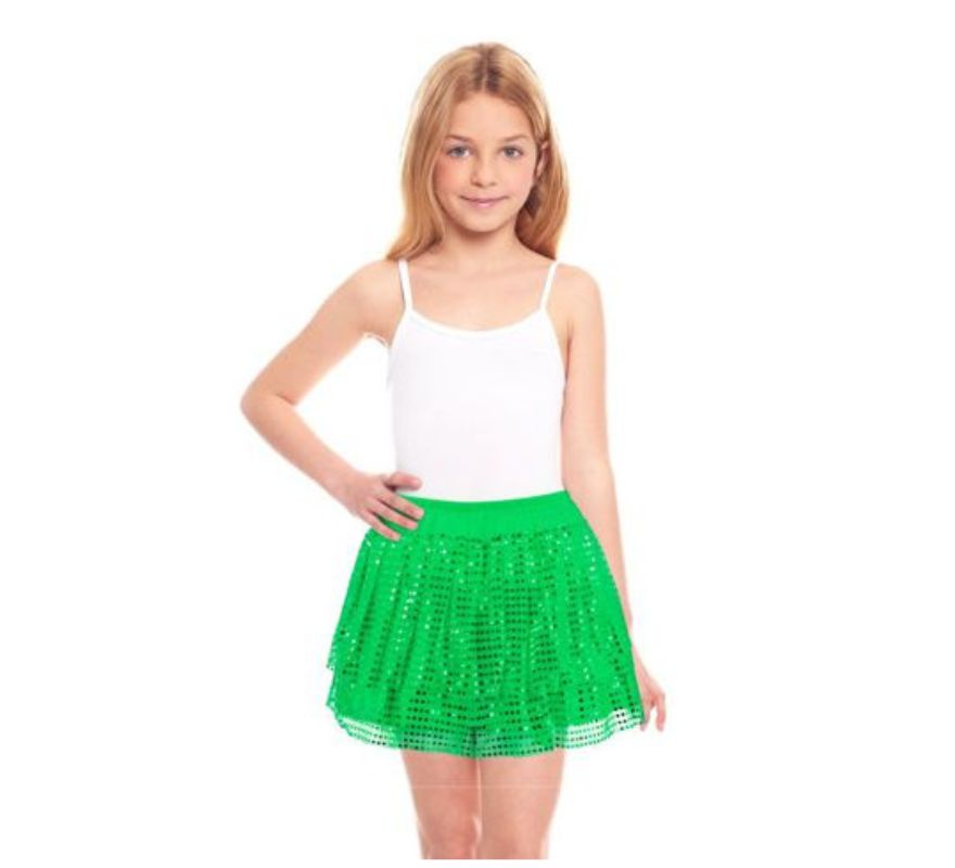 Translation missing: pt-PT.Falda de Lentejuelas para niña de 30 cm en varios colores