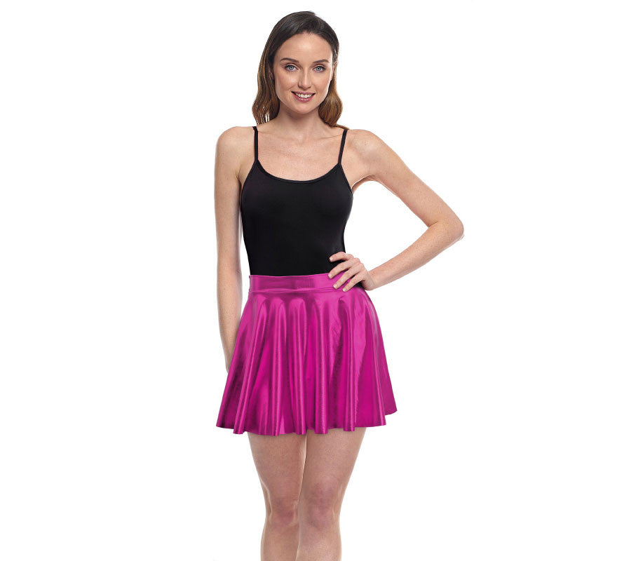Translation missing: pt-PT.Falda de Vuelo fucsia metal para mujer