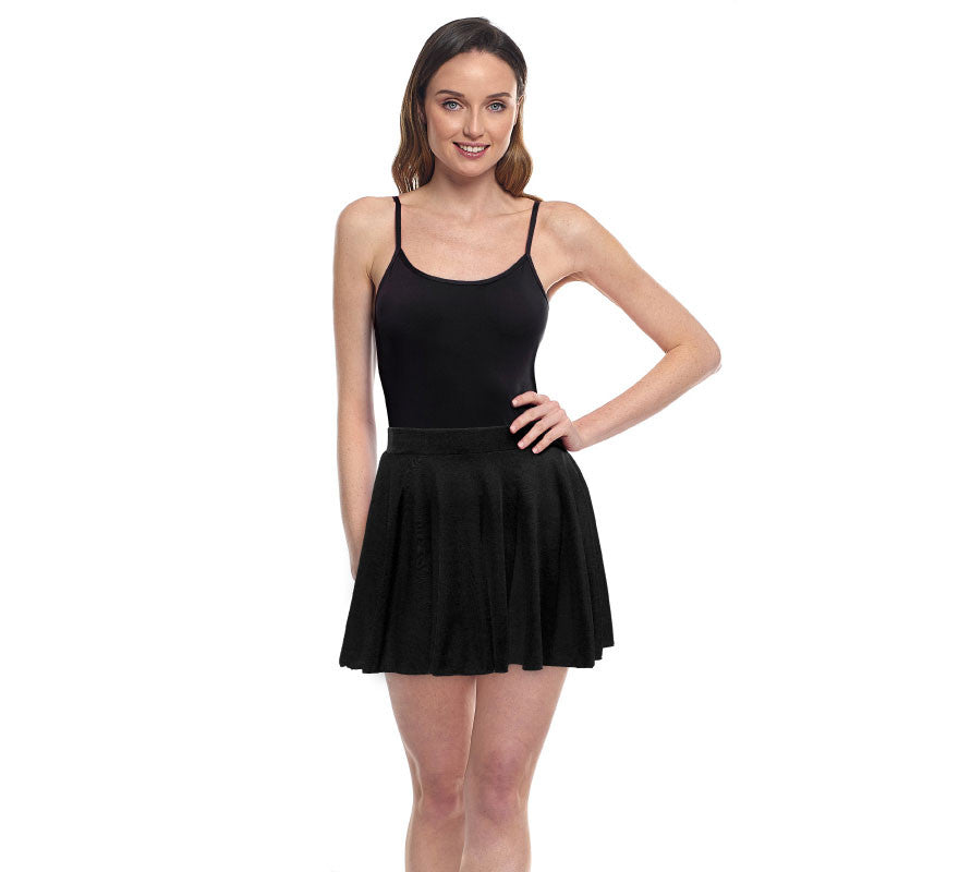 Translation missing: pt-PT.Falda de Vuelo negro para mujer