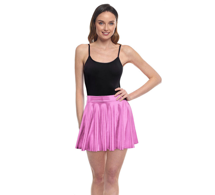 Translation missing: pt-PT.Falda de Vuelo rosa metal para mujer