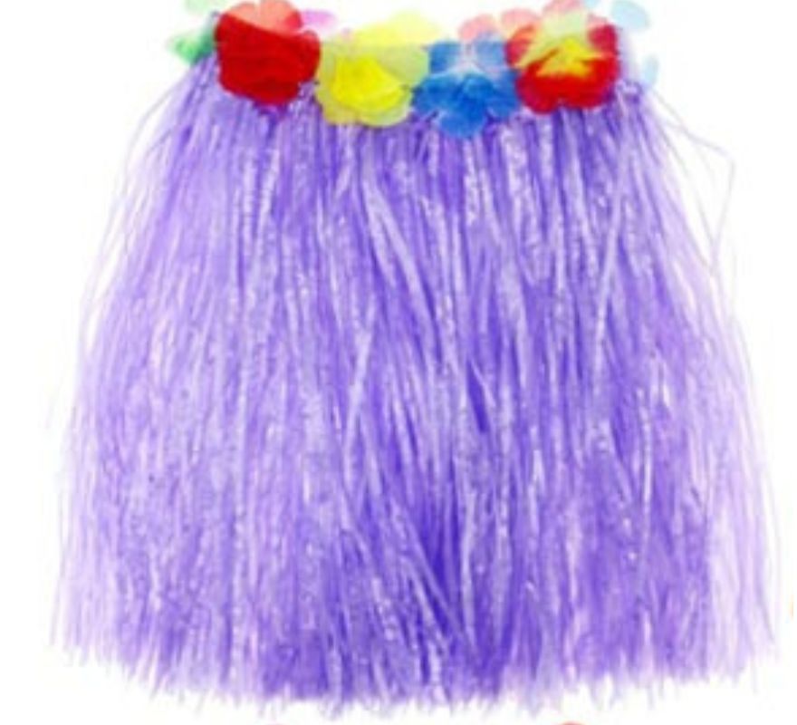 Translation missing: pt-PT.Falda Hawaiana de 40 cm para mujer en varios colores