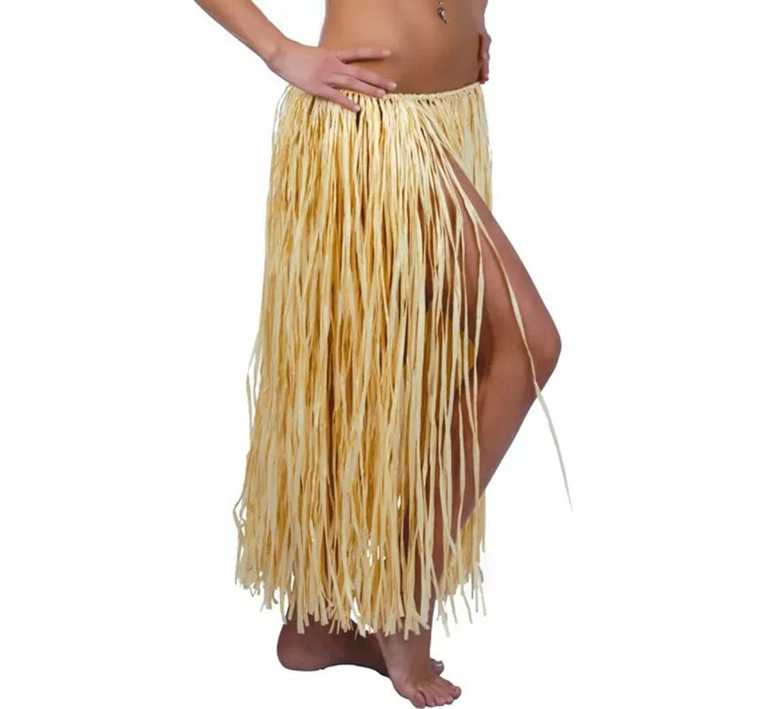 Falda Hawaiana de paja 75 cm.