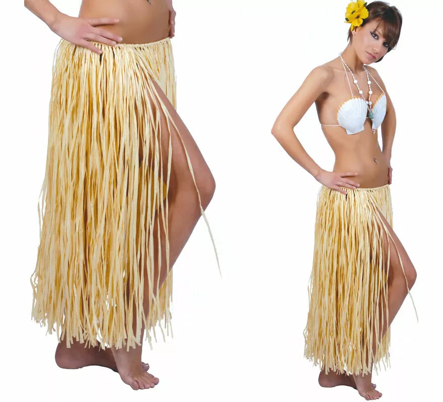 Translation missing: pt-PT.Falda Hawaiana de Paja de 70 cm