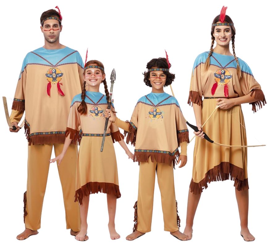 Translation missing: pt-PT.Familia de Indios Apaches