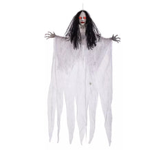 Fantasma de Menina branco de 55x11x120 cm