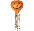 Farol Naranja de Calabaza con Flecos 30 cm
