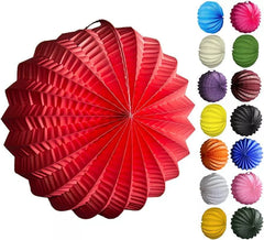 Lanterna esférica simples em várias cores