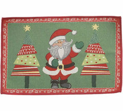 Capacho de Papai Noel 48x68 cm