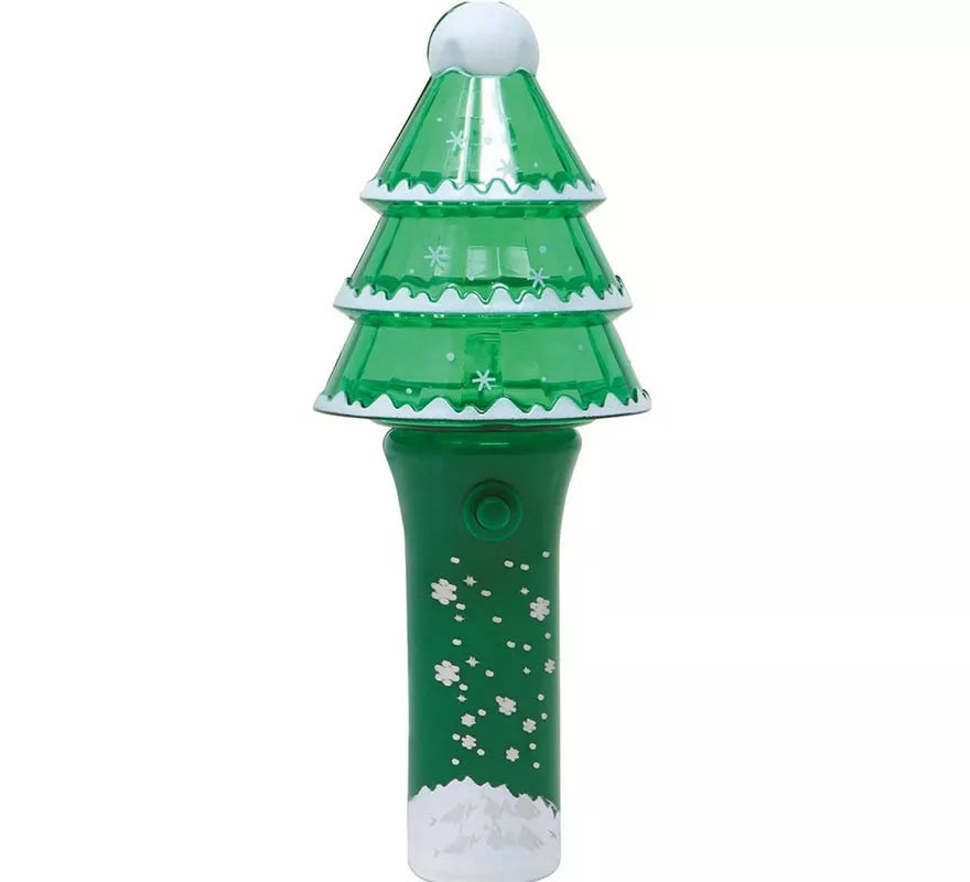 Translation missing: pt-PT.Figura de Árbol Navidad con varita y luz de 13 cm