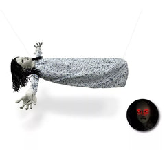 Figura Morta Flutuante com luz, som e movimento de 220x150 cm