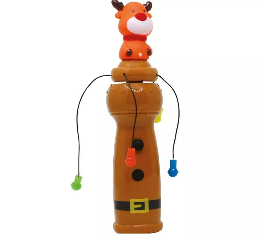 Translation missing: pt-PT.Figura de Reno con varitas giratorias y luz de 22 cm