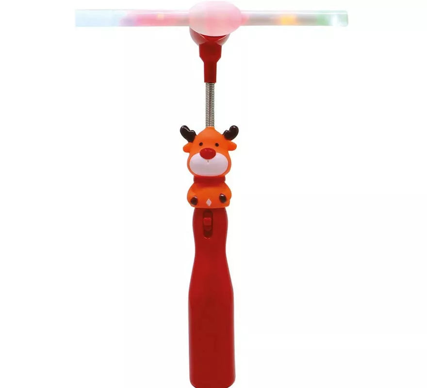 Translation missing: pt-PT.Figura de Reno con varitas ventilador y leds de 32 cm