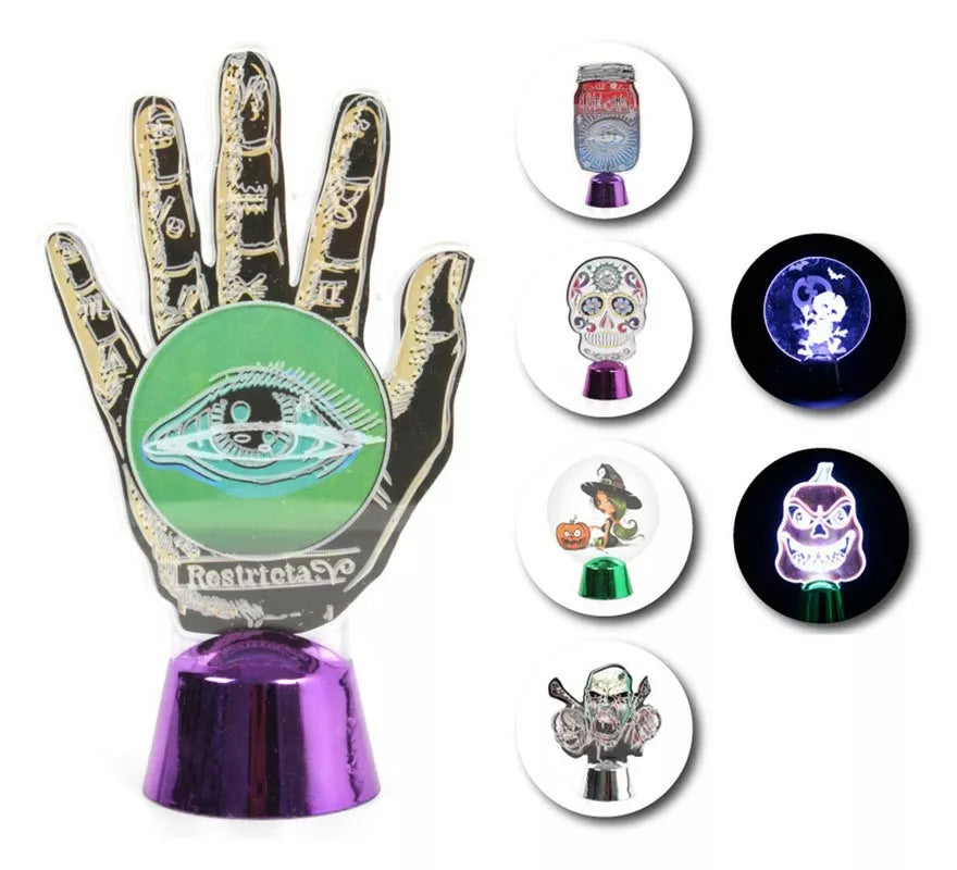 Translation missing: pt-PT.Figura Halloween decorativa con base y luz en modelos surtidos