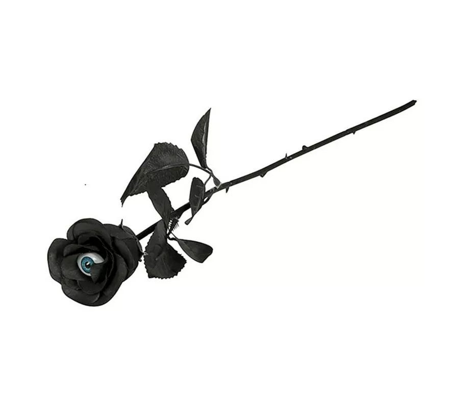 Translation missing: pt-PT.Flor azul y negra con Ojo de 42 cm