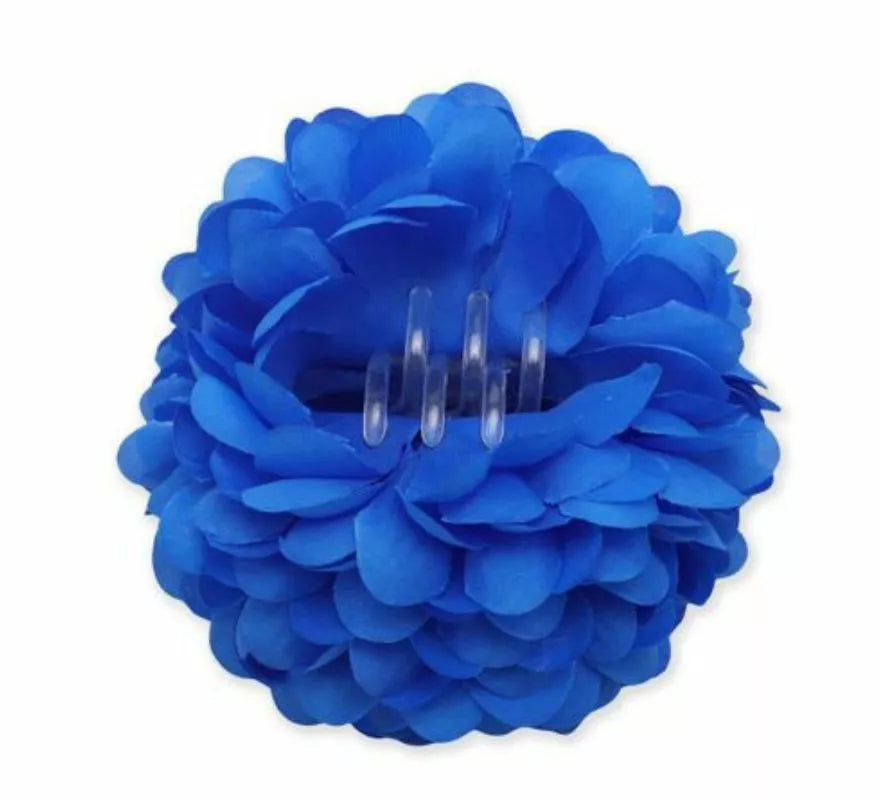 Translation missing: pt-PT.Flor con pinza para el cabello en varios colores de 11 cm