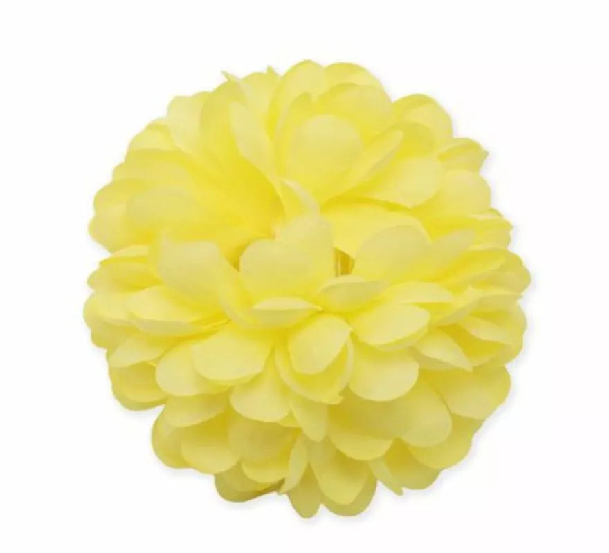 Translation missing: pt-PT.Flor con pinza para el cabello en varios colores de 11 cm