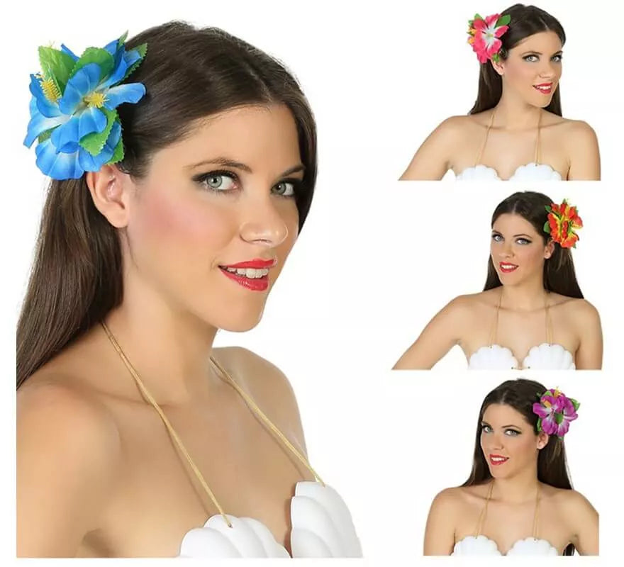 Translation missing: pt-PT.Flor Hawaiana en 4 colores surtidos